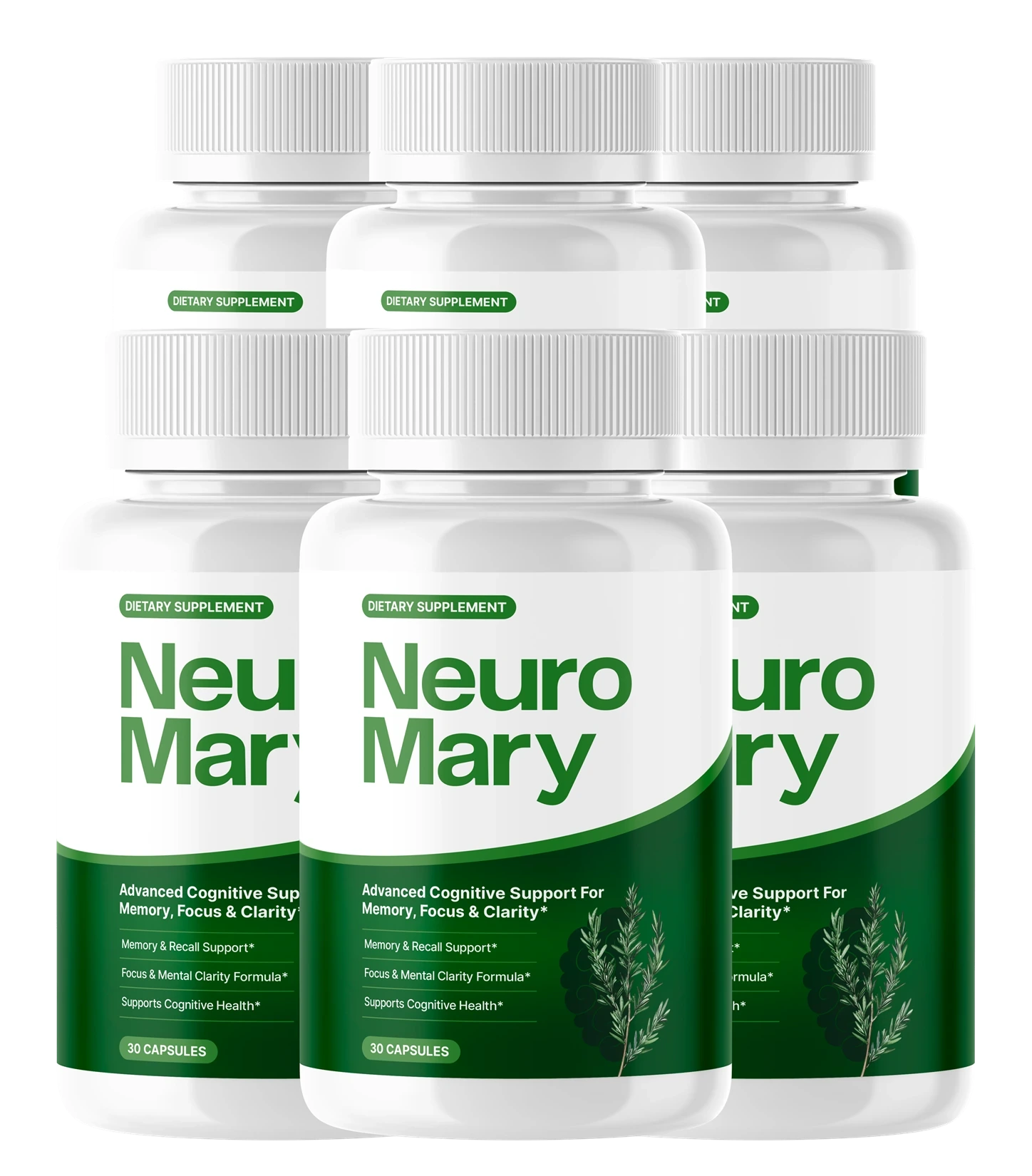NeuroMary 6 Bottles package